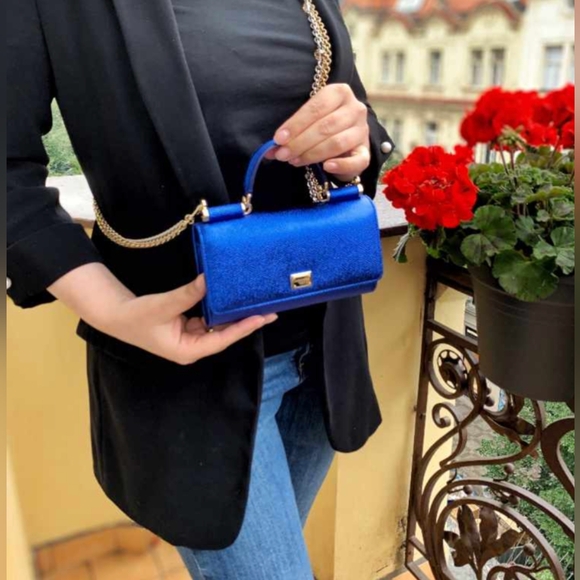 Dolce and Gabbana Phone Wallet Purse Blue - Picture 2 of 6